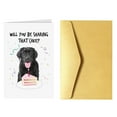 Funny Birthday Card for Husband Wife, Humorous Birthday Card for Him