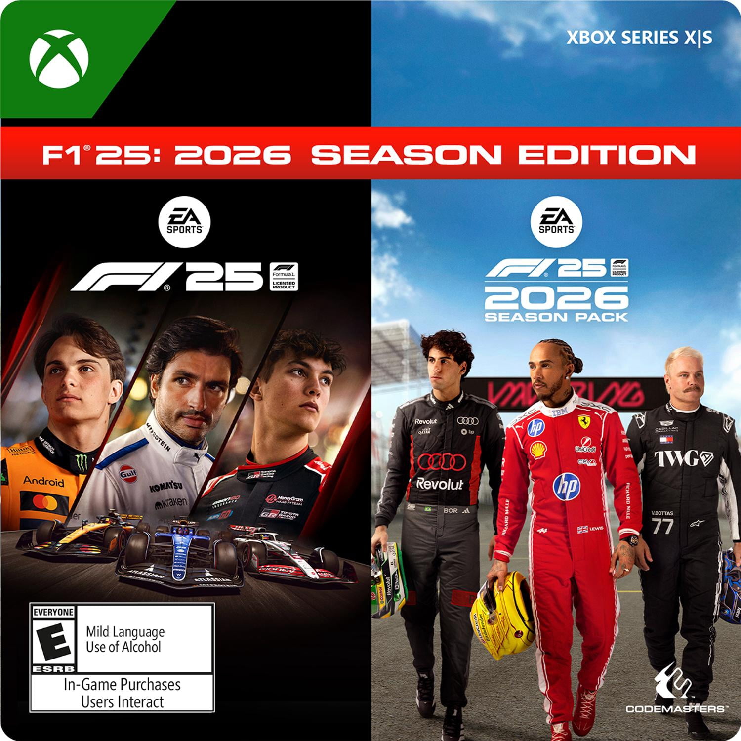 F1 25 - 2026 Season Edition - XBOX Series X|S [Digital]