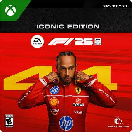 Microsoft F1 25: Iconic Edition $89.99 Prepaid Gaming eCard, Xbox [Email Delivery] (1 Pack)