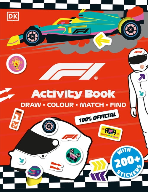 F1 Activity Book, (Paperback)