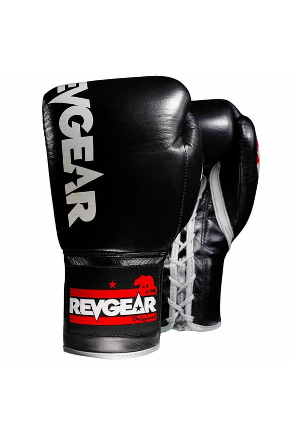 F1 Competitor Lace Boxing Glove - Black