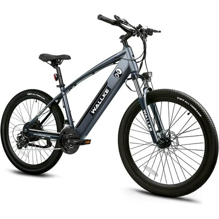 Wallke 26" Electric Mountain Bicycle for Adults, 500W
