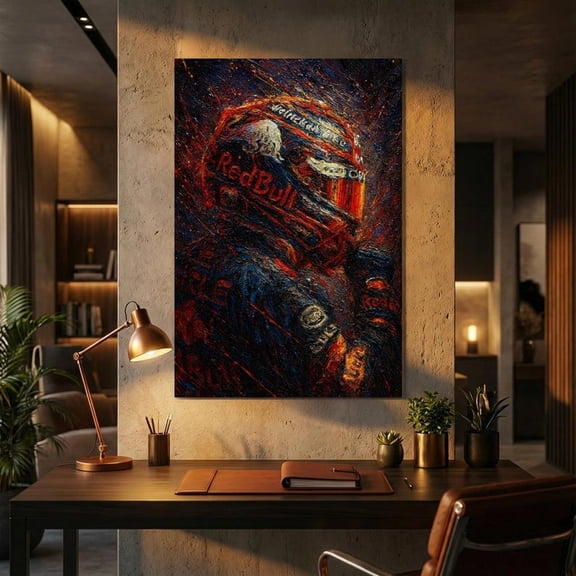 F1 Poster, Max Verstappen Poster,Formula 1 Champion Wall Art Poster Size 8x12 GoldenGate JSC
