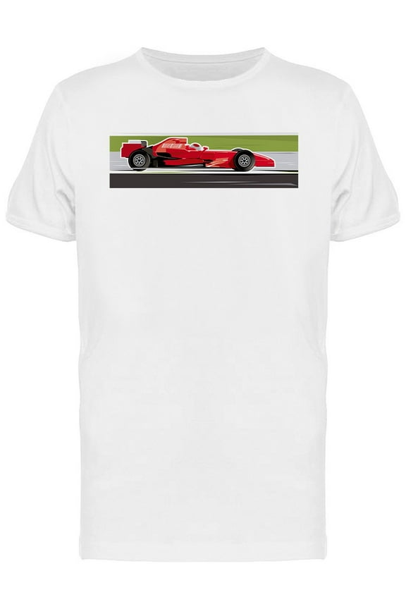 F1 Racing Car Design T-Shirt Men -Image by Shutterstock, Male x-Large
