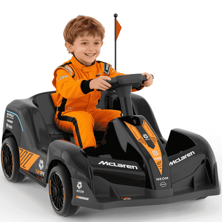 F1 Ride on Toys for Toddlers, 12V Ride on Cars with Remote Control, Music Player, Bluetooth, Electric Car for Boys Girls Gift 1.5-3 Years