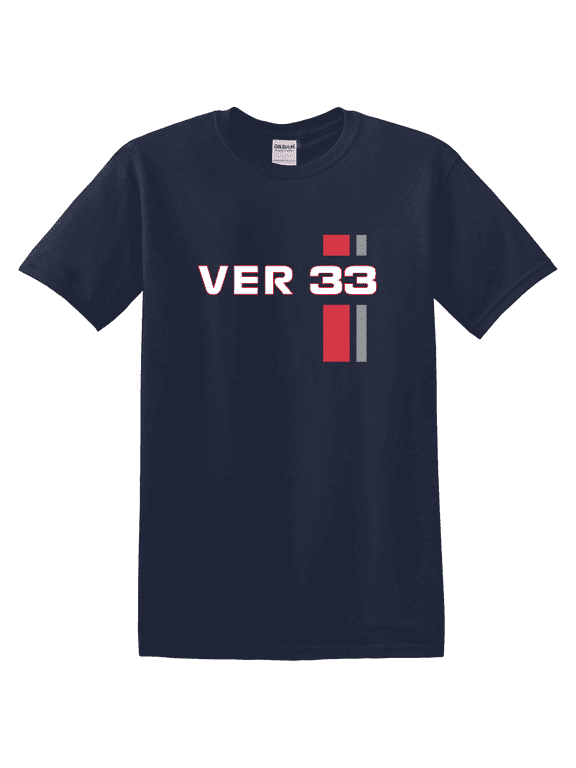 F1 Verstappen 33 Formula 1 Car Racing T-Shirt
