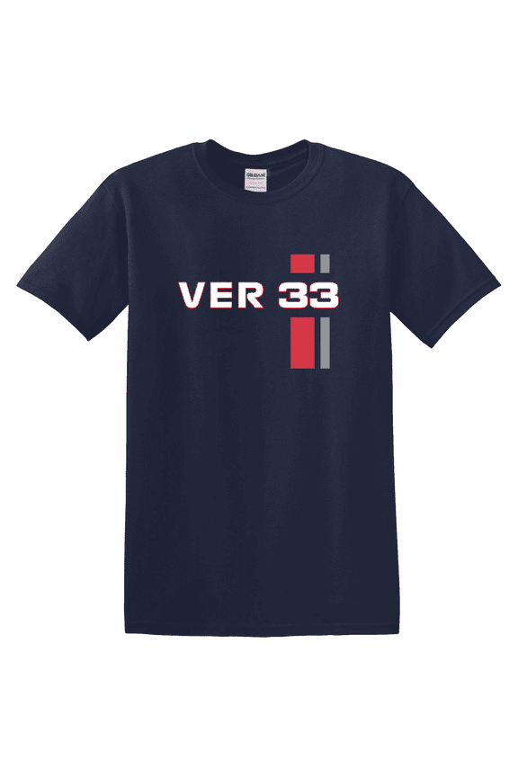 F1 Verstappen 33 Formula 1 Car Racing T-Shirt