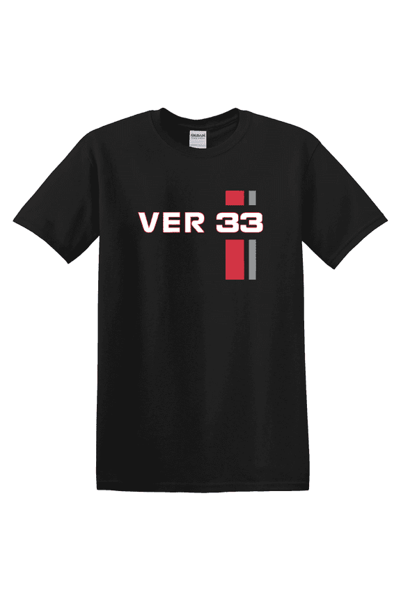F1 Verstappen 33 Formula 1 Car Racing T-Shirt
