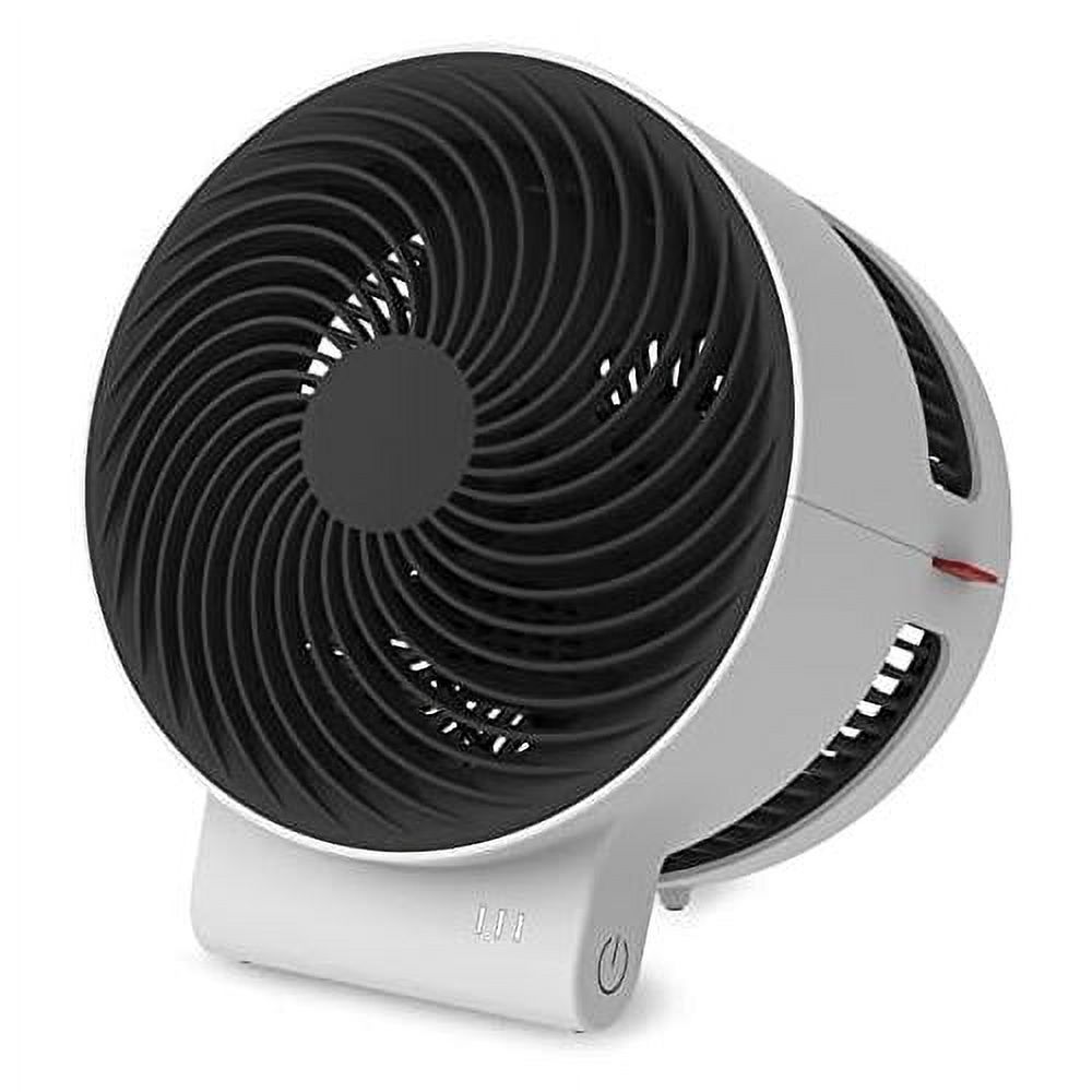 F100 Desktop Air Shower Fan, Air Circulator (White)