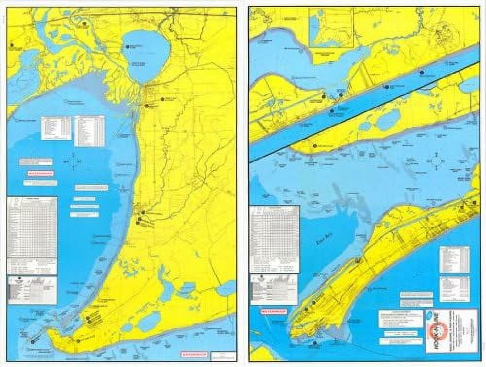 F104 Fishing MapEast Galveston Bay, Texas