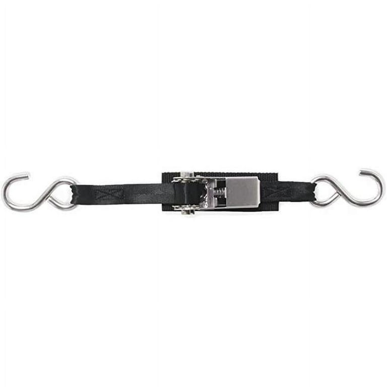 1 in. x 18 ft. Ratchet Gunwale Tie-Down in Stainless Steel 1 in. x 18 ft. Ratchet Gunwale Tie-Down in Stainless Steel