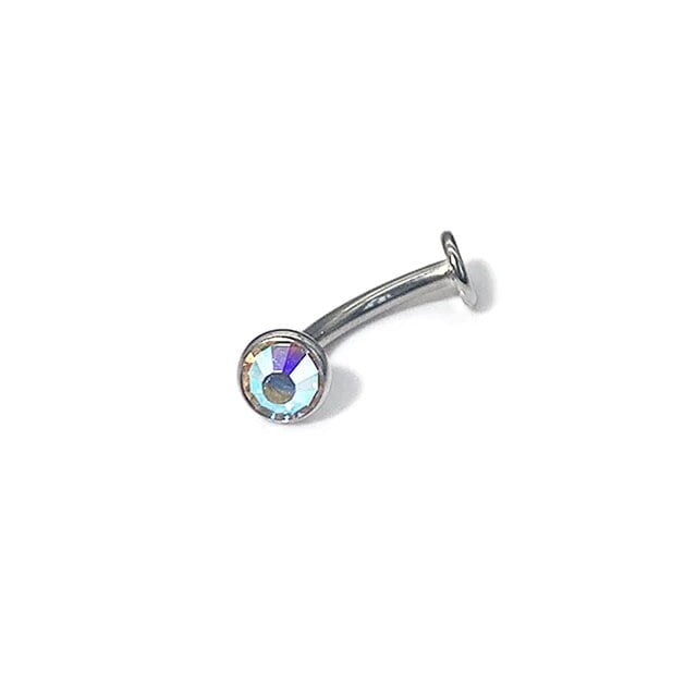 Straight bar belly button rings discount