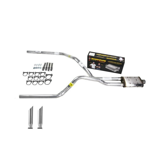 F150 05-06 dual exhaust 2.5 pipe Magnaflow SC Tip