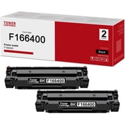F166400 Toner Cartridge Replacement for Canon F166400 Cartridge Printer 2 Pack, Black