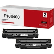 F166400 Toner Cartridge Replacement for Canon F166400 Cartridge Printer 2 Pack, Black