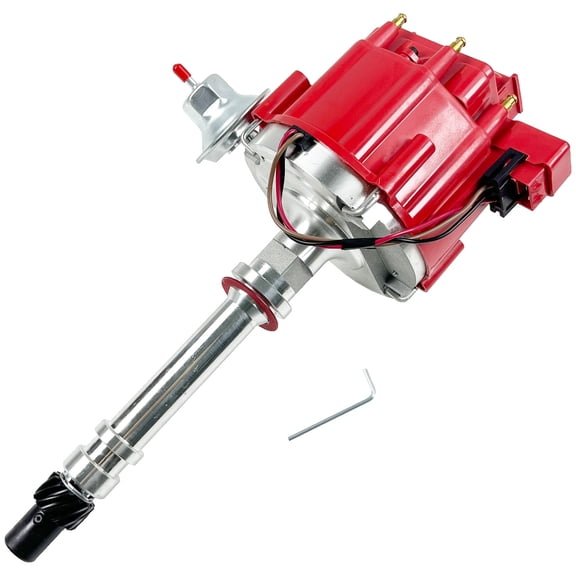 HEI Ignition Distributor with Cap & Rotor for Chevy GM SBC 262 267 283 305 307 327 350 400 BBC 396 402 427 454 V8, Replaces 850001R 8362