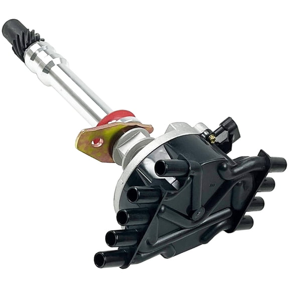 Ignition Distributor for 1996-2002 Chevy GMC Cadillac Isuzu with Vortec V8 5.0L 5.7L, Replaces 93441558 1104058 12570425, Direct Fit Ignition Distributor with Cap & Rotor