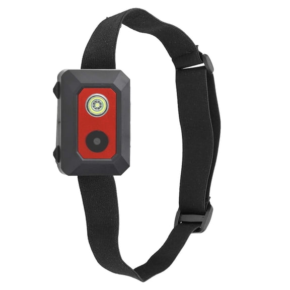 F18 Head Mounted Camera Outdoor Sports Camera 1080P with LED Lighting SOS Support Card up to 32G for Travel