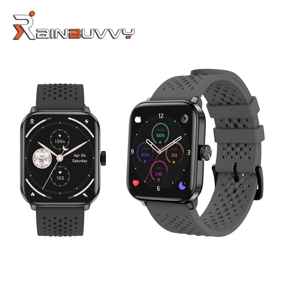 F19 GPS Sports Smartwatch 1.85-inch IPS HD Screen IP68 280mAh Health Tracker Sports Modes Bluetooth 5.3 Supports iOS and Android Phones