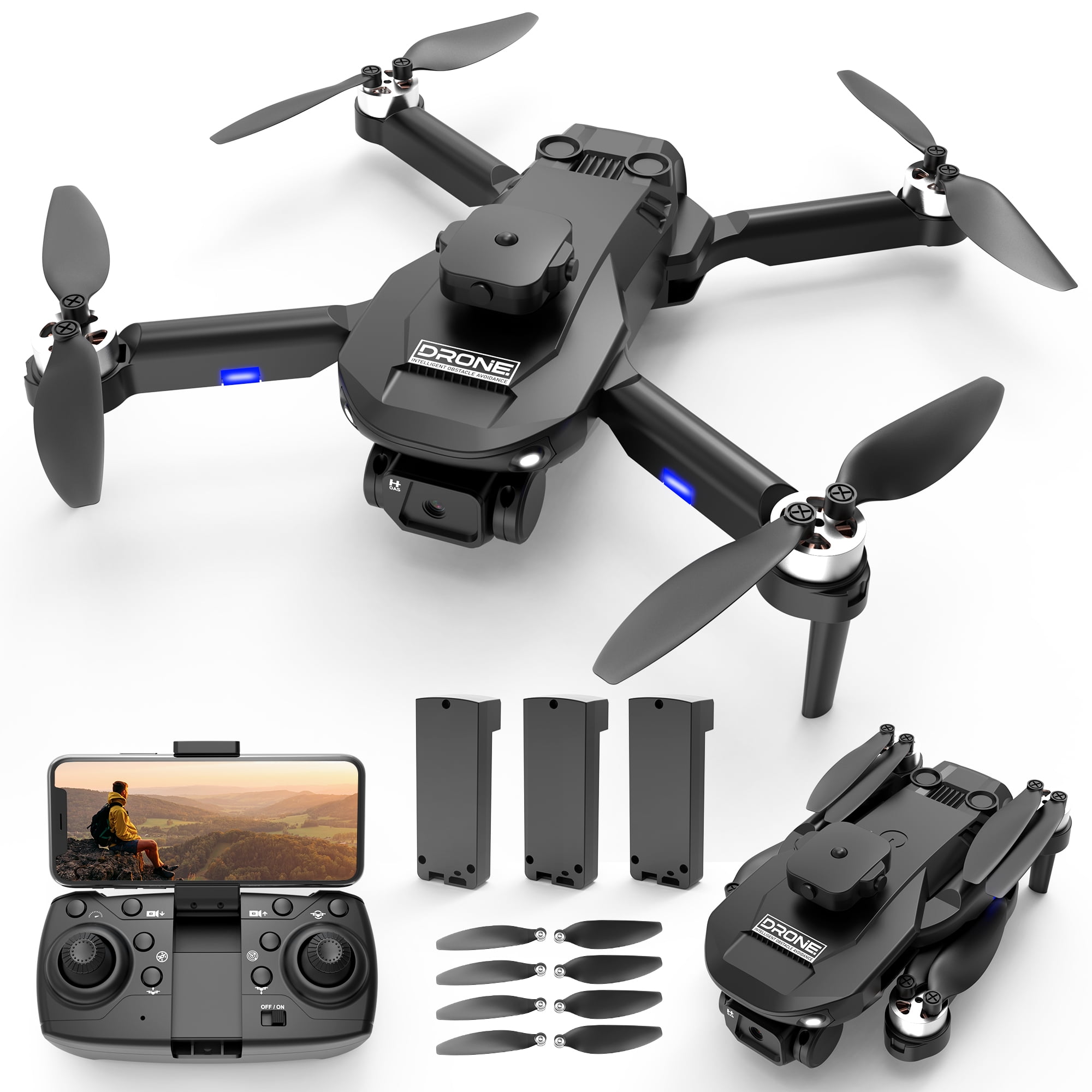 Drone Warehouse K101 Max Flight Time Dual Camera User Manual