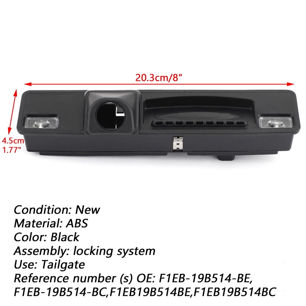 Tailgate Handle Switch Assembly For 2012-2018 Ford Focus – F1EB-19B514-BE