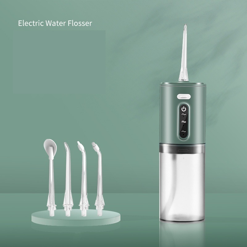 Floss Device F1P Electric Water Flosser Oral Irrigator - Cordless Rechargeable ...