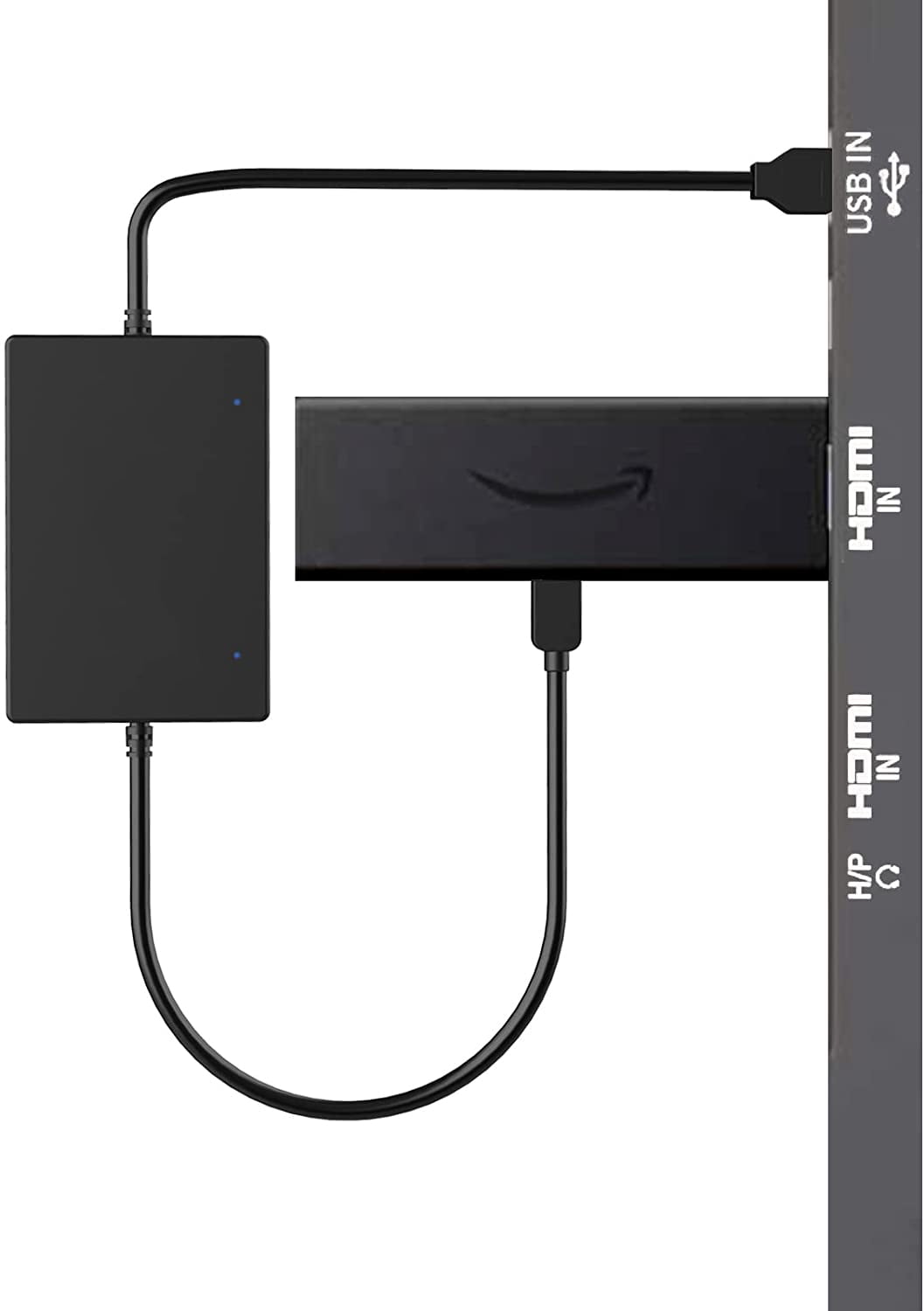 Fire TV Stick 4K with USB Power Cable (eliminates the need for AC  adapter)