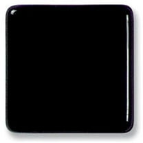 F2010 Solid Glass Mosaic Tile - Black
