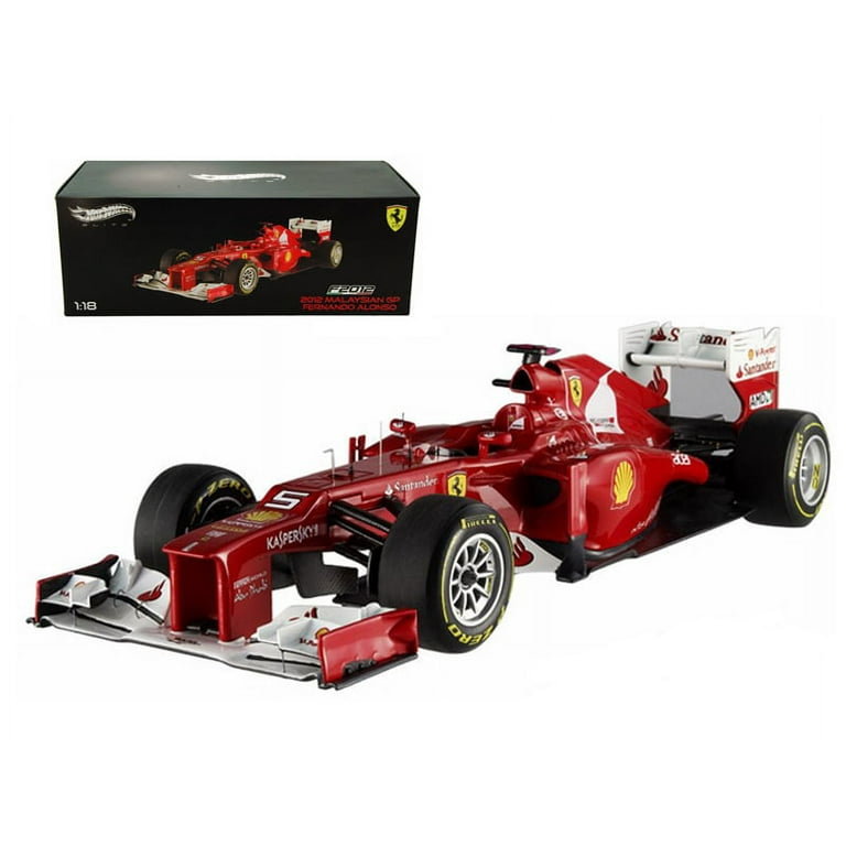 新品★WOT WHEELS F2012 F.ALONSO F2012 Fernando Alonso Malaysia GP 2012 F1 Elite Edition Limited to