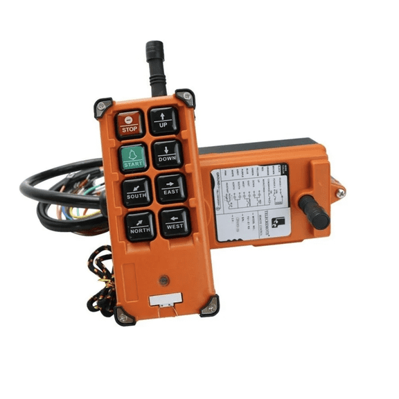 F21-E1B Industrial Wireless Remote Control for Crane & Hoist, 220V, 1 Transmitter + 1 Receiver, Radio Control System