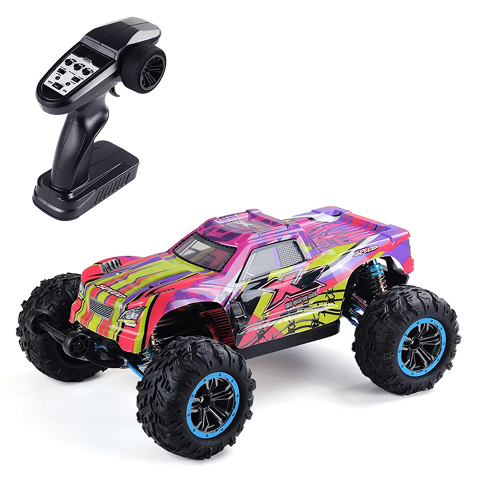 F21A 1/10 2.4GHz 75km/h Remote Control Off-Road Car 4WD Brushless Motor