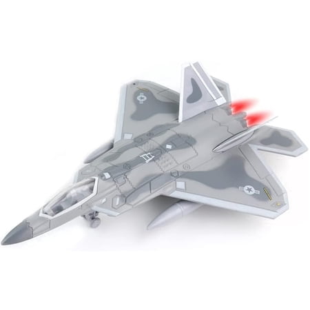 Airplane Toy, Fighter Jet Toy, Pull Back Toy Jets, Diecast Airplanes Model with Light & Sound, Metal Airplane Gifts for Decor