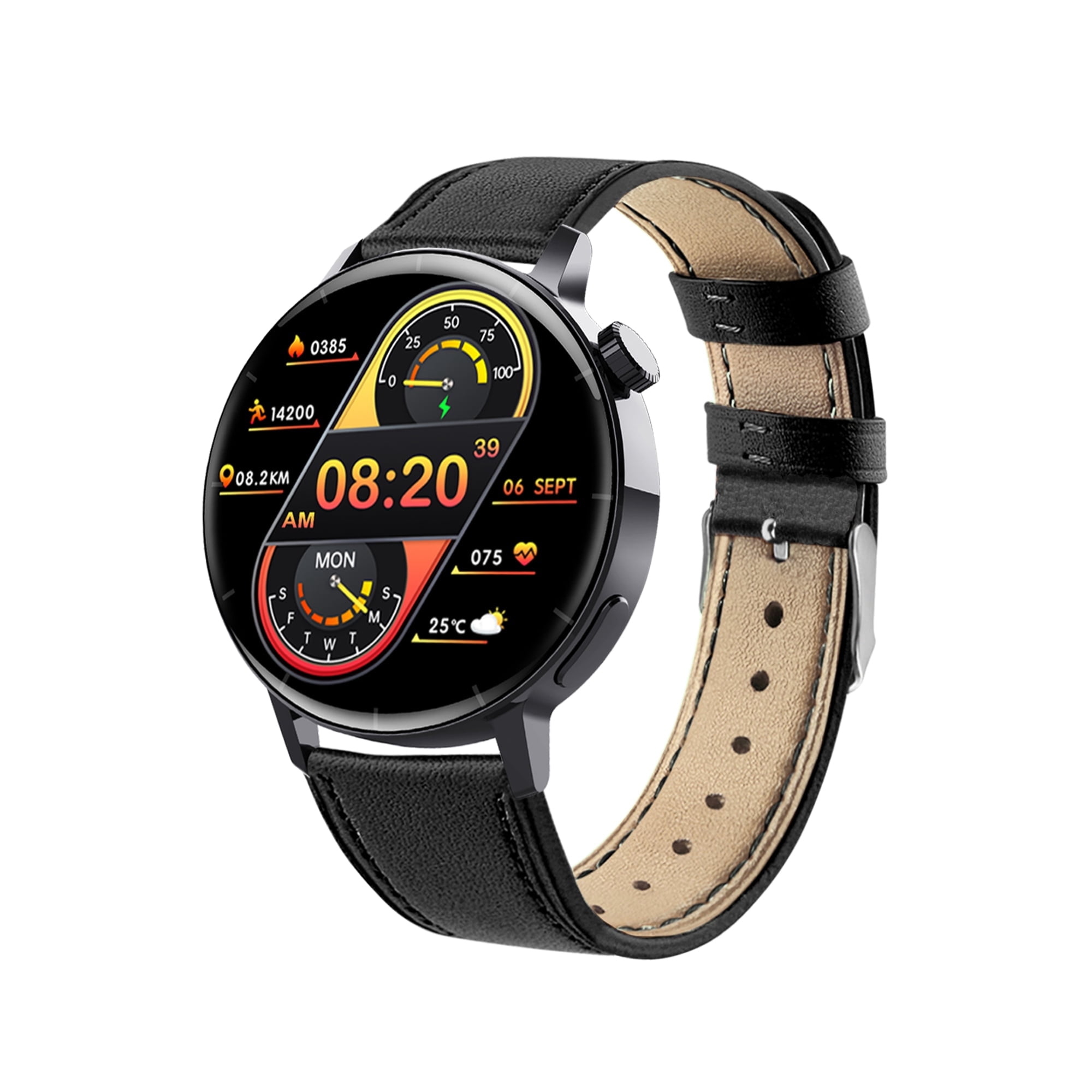LAATIKUI F22R smart watch monitoring fitness tracker global positioning system Bluetooth call