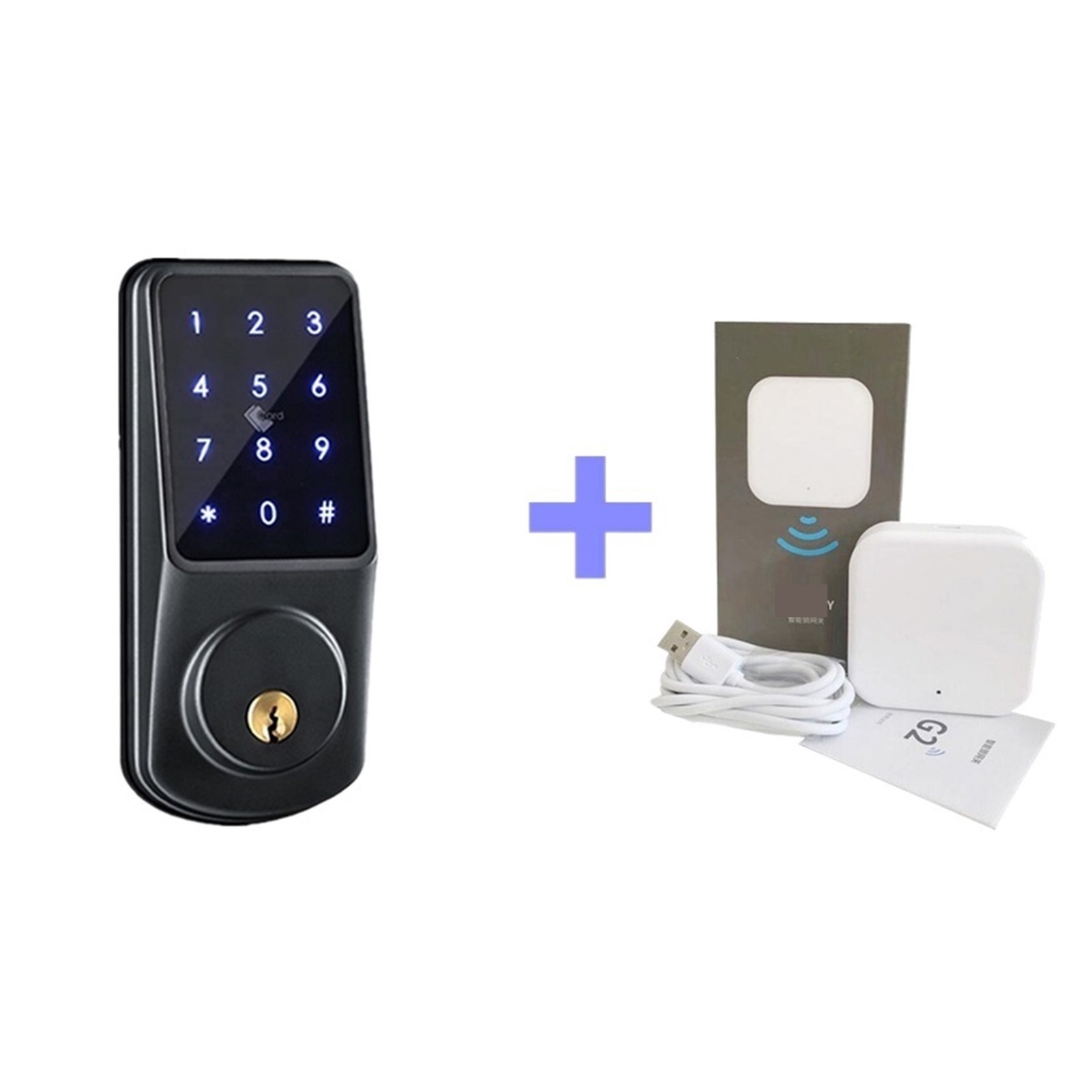 F23 Deadbolt Lock Smart Electronic Door Locks Remote Unlock Lock APP ...