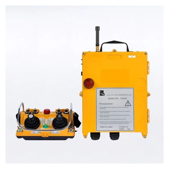 F24-60 Industrial Remote Control 2 Five-Step Joysticks Hoist Crane Lift ,Easy to Operate