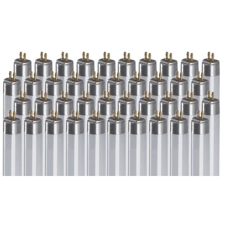 F24T5 24W 22 Inch T5 Fluorescent Light Bulb | 4100K Cool White Medium Bi-Pin Base | 2000 Lumens 85 CRI 36000 Life Hours | Instant/Programmed Start | 40 Pack by GoodBulb