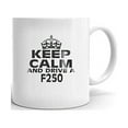 thumbnail image 1 of F250 Keep Calm and Drive Coffee Tea Ceramic Mug Office Work Cup Gift 11 oz, 1 of 3
