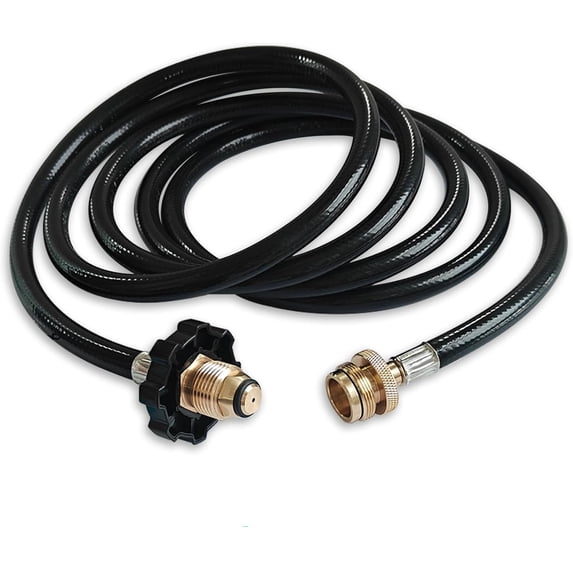 F273704 10FT Propane Adapter Hose for Mr Heater Buddy Series, for Big Buddy/Little Buddy/Portable Buddy Accessories, Propane Heater Adapter Hose, for Buddy Flex Heater Hose to Propane Keg