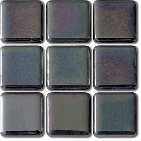 F2809 Platinum Glass Mosaic Tile - Ash