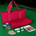 thumbnail image 1 of F2C 166-Tile American Mahjong Set | Premium Melamine Tiles, 4 Color Rack/Pushers, Red Travel Bag, Full Accessories for Family & Party, 1 of 7
