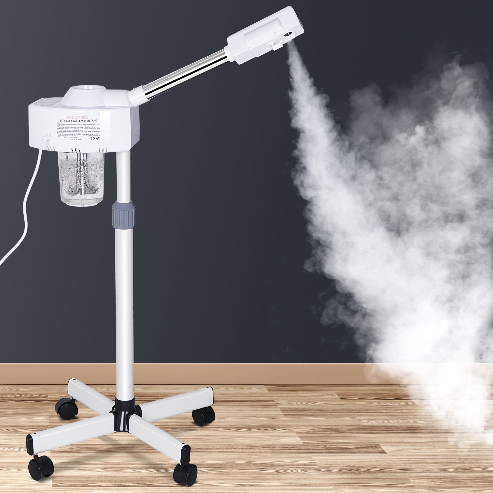 F2C Professional Facial Steamer, Vapor Purify Hot Mist Machine with Ionic Ozone, Ideal for Sauna
