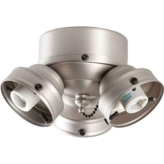 F300-BN-LED Universal Ceiling Fan Fitter, 3 Light LED 27 Total Watts, Brushed Satin Nickel$$Tools & Hardware Other