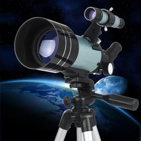F30070 Large Aperture Astronomical Telescope,High Clear Multi Magnification Stargazing Scope,Stable Tripod Equipped Beginner Observation Tool for Student Teenager Space Learning Night Sky Viewing
