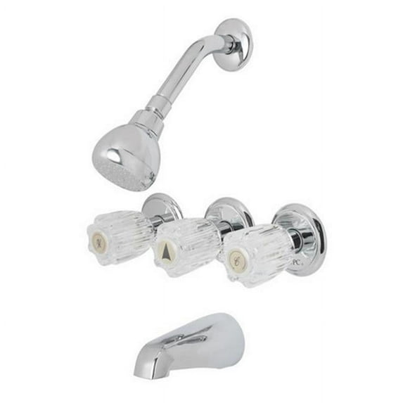ComfortCorrect CO2513133 Acrylic Tub & Shower Faucet