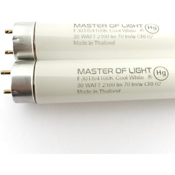 F30T8/CW (2 Pack) 30W T8 Fluorescent Tube Light Bulb 30 Watt Cool White 4100K F30T8 36" Inch Replaces F30T8/CW/Alto F30T8/SPX41 F30T8/SP41$$Tools & Hardware Other