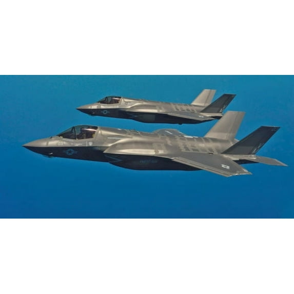 F35B Flying Military Aviation Poster 27Inx40In 27Inx40In for any room 27x40 Square Adults Best Posters