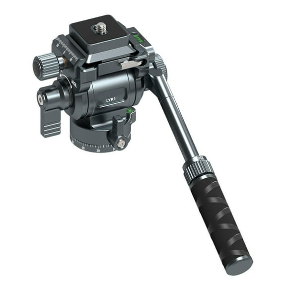 F38 Quick Release Fluid Video pan-tilt 360 Panoramic Gimbal pan-tilt