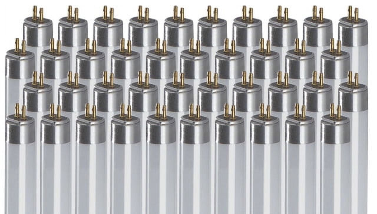 F39T5 39W 34 Inch T5 Fluorescent Light Bulb 4100K Cool White Medium Bi Pin Base 3500 Lumens 85 CRI 36000 Life Hours Instant Programmed Start 40 Pack by GoodBulb Walmart Business Supplies