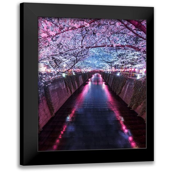 F4 Passion 15x17 Black Modern Framed Museum Art Print Titled - Sakura Season