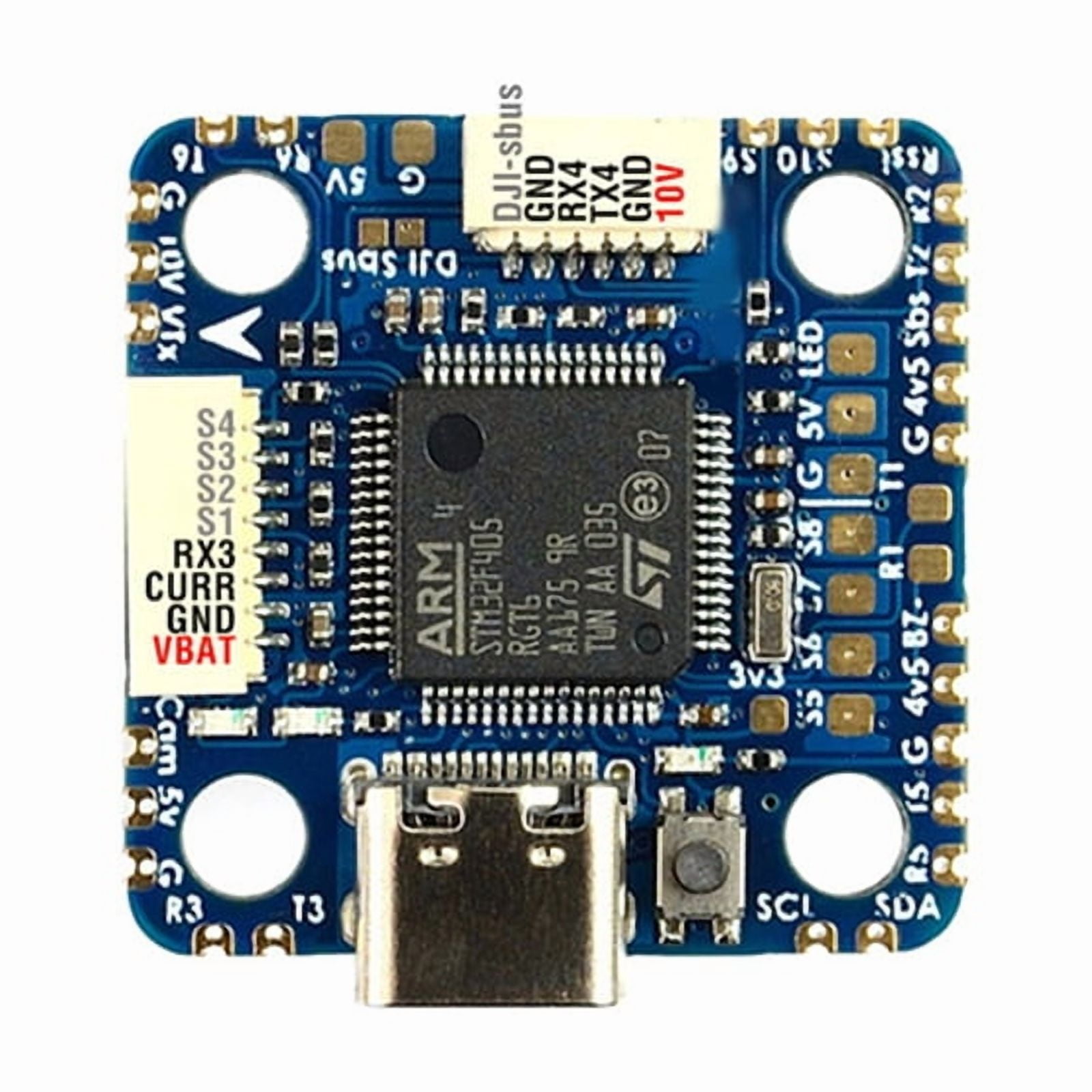 F405-MiniTE Flight Controller W/OSD Baro Blackboxs STM32F405RGT6 INAV ...
